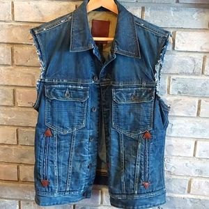 SALE! GUESS Los Angeles vintage denim vest